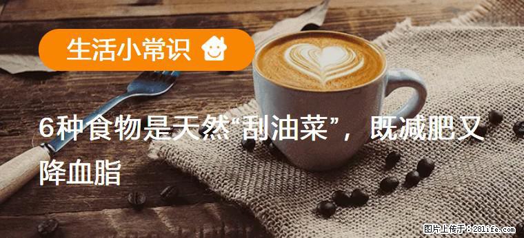 【生活小常识】6种食物是天然“刮油菜”，既减肥又降血脂 - 北京生活资讯 - 北京28生活网 bj.28life.net